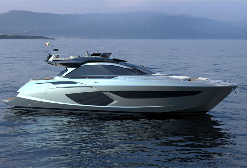 Fiandre: revolutionary technologies and design on board the ‘640 Contessa’ luxury yacht