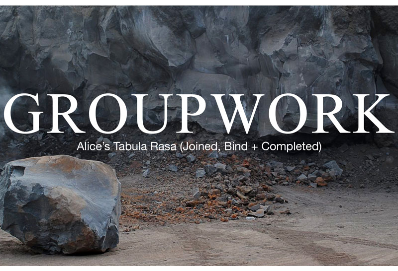 Fiandre alongside GROUPWORK for the Alices Tabula Rasa exhibition in Hamburg